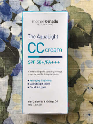 마더메이드 더 아쿠아라이트 CC크림 SPF50+ PA+++ — 4점을 준 리뷰어가 2019년 11월 올린 사용 사진