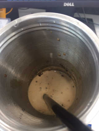 한국맥널티 아이브루 방탄커피 — 1.5점을 준 리뷰어가 2019년 9월 올린 사용 사진