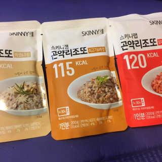 스키니랩 곤약리조또 3종 — 3.5점을 준 리뷰어가 2019년 3월 올린 사용 사진