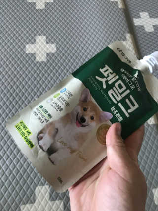 [빙그레] 에버그로 생유산균 1봉（10포입）+펫밀크2팩 — 5점을 준 리뷰어가 2019년 5월 올린 사용 사진