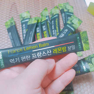 로하스웰 프랑스산 레몬밤 분말 — 5점을 준 리뷰어가 2018년 6월 올린 사용 사진