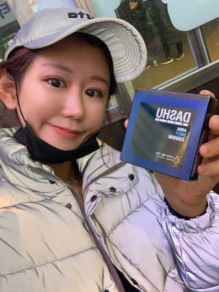 다슈코리아 다슈 맨즈 아쿠아 매트 쿠션 — 5점을 준 리뷰어가 2019년 11월 올린 사용 사진