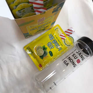 장수농가 리얼깔라만시 원샷 50ml 10팩+보틀 — 5점을 준 리뷰어가 2019년 5월 올린 사용 사진