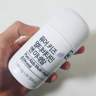 네츄럴굿띵스 퓨어 키즈 멀티비타민 앤 미네랄 30일분 — 5점을 준 리뷰어가 2018년 12월 올린 사용 사진