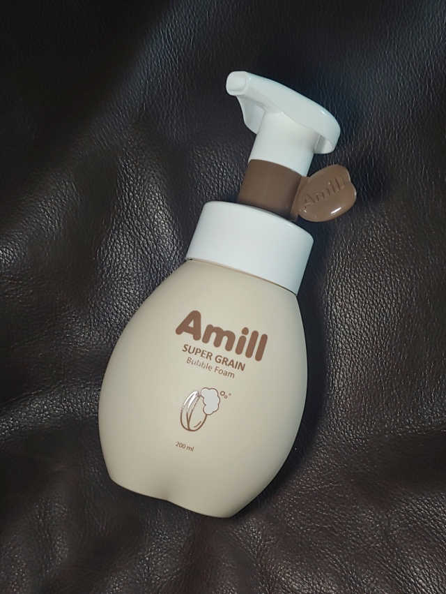 에이밀 슈퍼 그레인 버블 폼 200ml 리뷰 사진