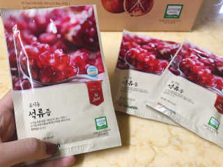 [하이헬스] 정말 진하고 맛있는 유기농 석류즙 30포 — 5점을 준 리뷰어가 2019년 11월 올린 사용 사진