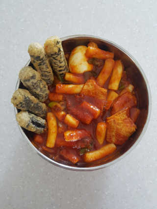 화곡미담 옛날 떡볶이 — 5점을 준 리뷰어가 2020년 3월 올린 사용 사진