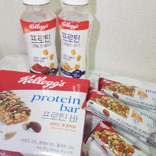 켈로그 프로틴바 멀티팩+프로틴 그래놀라 쉐이크 2종 — 5점을 준 리뷰어가 2020년 1월 올린 사용 사진