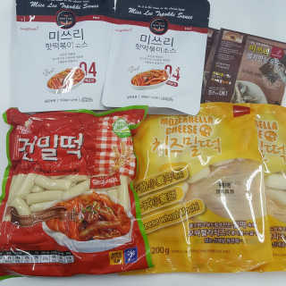 미쓰리떡볶이 just 10 min 패키지 — 5점을 준 리뷰어가 2018년 5월 올린 사용 사진