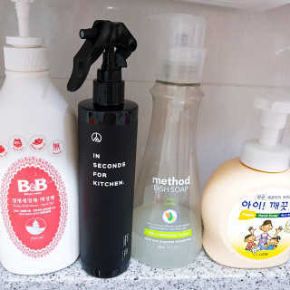 PEACE MOMENT 피스모먼트 인세컨즈포키친 320mL 천연살균소독제 — 5점을 준 리뷰어가 2018년 11월 올린 사용 사진