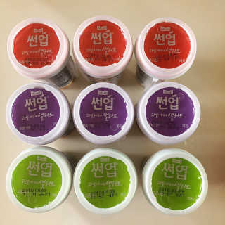 과일야채샐러드 썬업 과일야채 샐러드 3종 — 4.67점을 준 리뷰어가 2018년 8월 올린 사용 사진