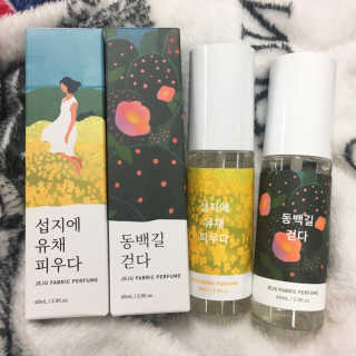 르플랑 제주 패브릭 퍼퓸 60ml 8종 — 4.17점을 준 리뷰어가 2018년 11월 올린 사용 사진