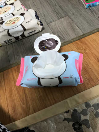 달곰이 물티슈 — 4.5점을 준 리뷰어가 2017년 1월 올린 사용 사진