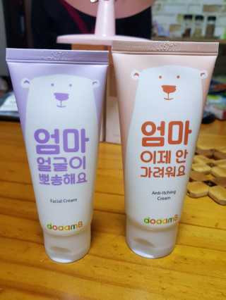 도담비 안티 이칭 아기 크림 90ml — 5점을 준 리뷰어가 2018년 10월 올린 사용 사진