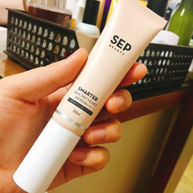 SEP 스마터 스킨 틴트 벨벳 리뷰 사진