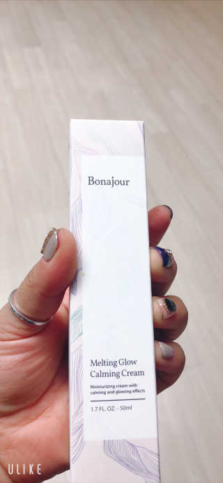 보나쥬르 멜팅 글로우 카밍 크림 50ml — 5점을 준 리뷰어가 2020년 1월 올린 사용 사진