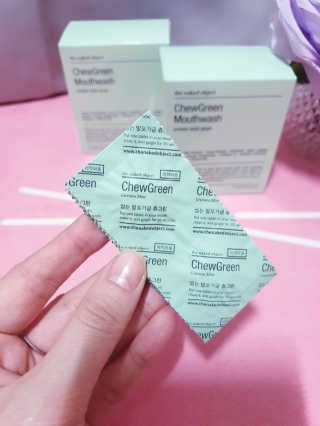 the naked object 발포가글 츄그린 그린티민트 — 5점을 준 리뷰어가 2020년 1월 올린 사용 사진
