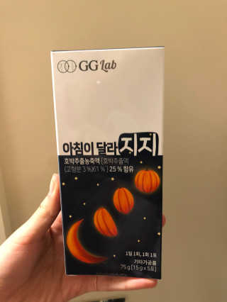 지지랩 [호박즙] 아침이 달라지지 15g x 5포 — 5점을 준 리뷰어가 2019년 11월 올린 사용 사진