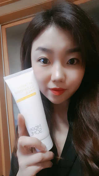 MOONSOME 문썸 비타민 클렌징팩 — 5점을 준 리뷰어가 2019년 3월 올린 사용 사진