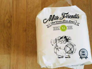 밀크프렌즈 MILK FRIENDS 쿠션 팬츠 기저귀 — 5점을 준 리뷰어가 2018년 8월 올린 사용 사진