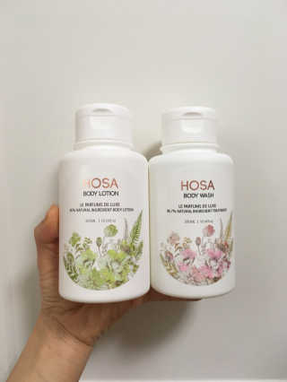 HOSA BODY WASH+BODY LOTION — 5점을 준 리뷰어가 2018년 3월 올린 사용 사진