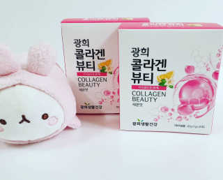 광희생활건강 광희 콜라겐뷰티 — 5점을 준 리뷰어가 2019년 11월 올린 사용 사진