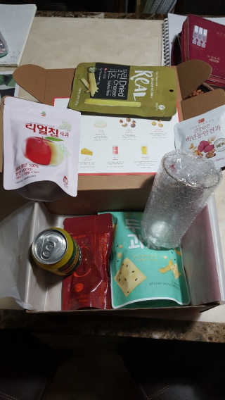 [맘마레시피] 육퇴 후 맥주는 진리, 육퇴간식박스 — 5점을 준 리뷰어가 2019년 11월 올린 사용 사진