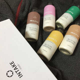 인테이크 밀스 3.0 Trial Kit(보틀형 5종) — 4점을 준 리뷰어가 2017년 4월 올린 사용 사진