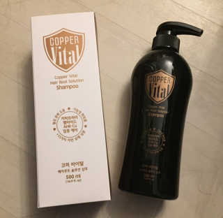 코퍼바이탈 헤어루트 솔루션 샴푸 500ml — 5점을 준 리뷰어가 2018년 9월 올린 사용 사진