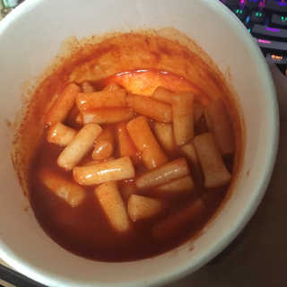 청담동말자싸롱 말자네떡볶이4EA말자네빠삭빠삭감튀5EA — 5점을 준 리뷰어가 2019년 1월 올린 사용 사진