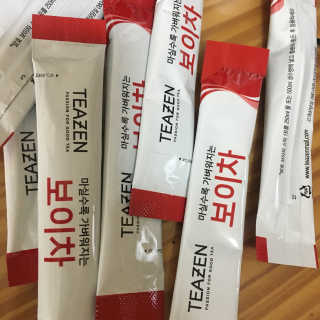 티젠 보이차 + 마이보틀 세트 — 3점을 준 리뷰어가 2018년 6월 올린 사용 사진