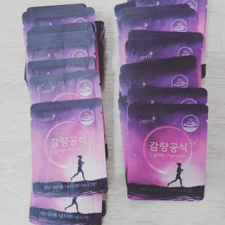 [감량공식] 다이어트 건강기능식품 — 5점을 준 리뷰어가 2019년 12월 올린 사용 사진