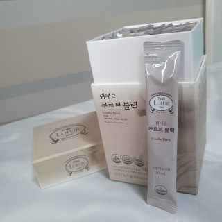 [하우투잇] 뤼에르 쿠르브 블랙 10ml x 30포 총 300ml — 4점을 준 리뷰어가 2020년 3월 올린 사용 사진