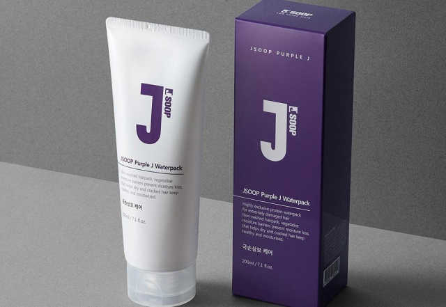 JSOOP 퍼플 J 워터 팩 200ml 리뷰 사진
