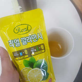 장수농가 리얼깔라만시 — 4점을 준 리뷰어가 2018년 6월 올린 사용 사진