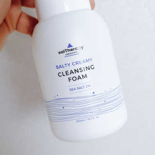 솔테라피 솔티 크리미 클렌징폼 300ml — 3.5점을 준 리뷰어가 2019년 5월 올린 사용 사진