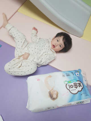 보솜이 리얼코튼 팬티형 — 5점을 준 리뷰어가 2019년 3월 올린 사용 사진