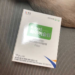 두루원 똥기사의 Kfood 화이버슬림 — 3.5점을 준 리뷰어가 2018년 8월 올린 사용 사진