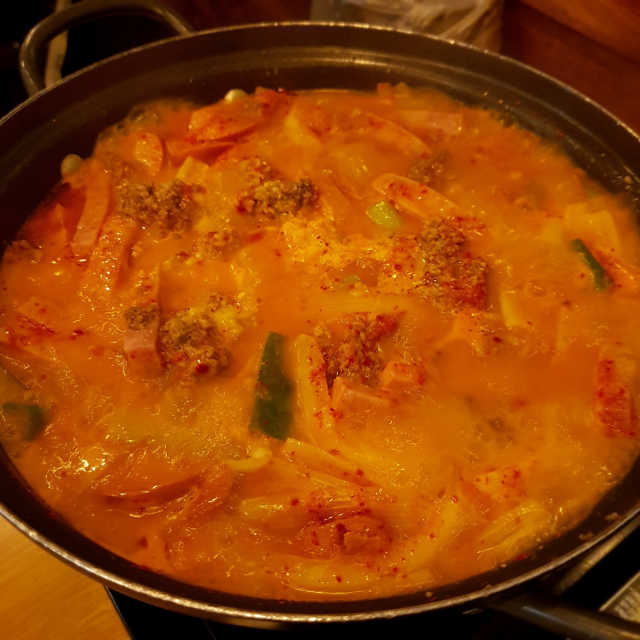 [평택집] 부대찌개 + 라면사리 리뷰 사진