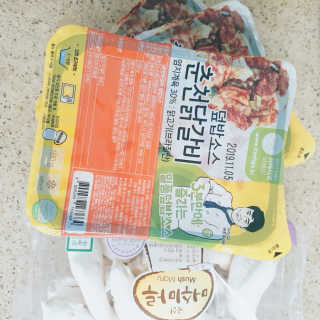 뜰아채유통 춘천닭갈비덮밥소스와 머쉬마루 버섯 — 5점을 준 리뷰어가 2018년 12월 올린 사용 사진