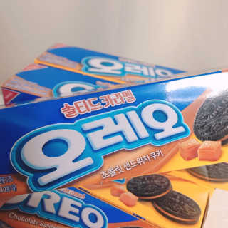 오레오 솔티드 카라멜 — 5점을 준 리뷰어가 2019년 4월 올린 사용 사진
