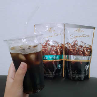 (주)쟈뎅 쟈뎅 시그니처 블랙, 헤이즐넛 230ml — 2점을 준 리뷰어가 2018년 7월 올린 사용 사진