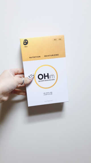 오아이엠 마스크팩 2종 _  꿀보카도 or 노니시카 — 3점을 준 리뷰어가 2019년 5월 올린 사용 사진