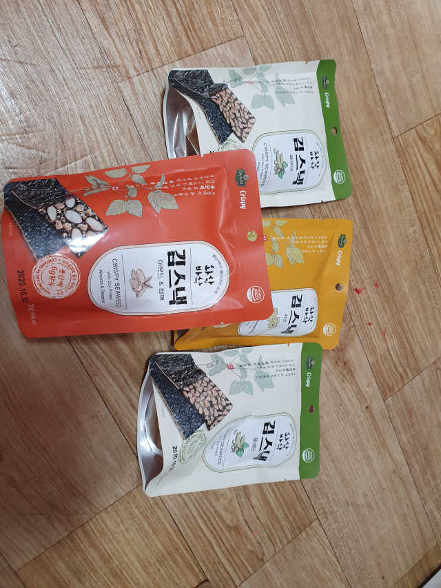와삭바삭 김스낵 리뷰 사진