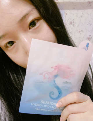 라리타 코스메틱 시호스 하이드로리피드 페이셜 마스크 — 3.67점을 준 리뷰어가 2017년 4월 올린 사용 사진