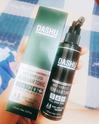 다슈코리아 다슈 안티 헤어로스 허브 헤어토닉 — 3.67점을 준 리뷰어가 2018년 1월 올린 사용 사진