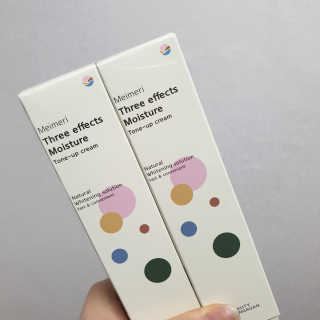 메이메리 쓰리이펙츠 모이스처 톤업크림 50ml — 3점을 준 리뷰어가 2020년 1월 올린 사용 사진