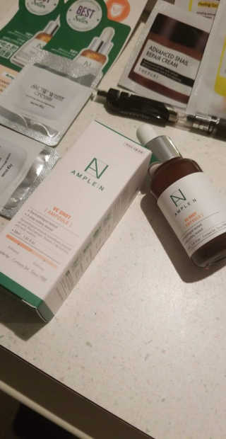 앰플엔 AMPLEN VC SHOT AMPOULE — 5점을 준 리뷰어가 2019년 8월 올린 사용 사진
