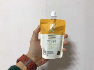 자연원 복다방 2종 100ml 10포씩 — 3점을 준 리뷰어가 2018년 12월 올린 사용 사진
