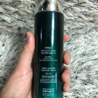 네이처컬렉션 이자녹스 에이지포커스 프라임 앰플 스킨 160ml — 5점을 준 리뷰어가 2020년 2월 올린 사용 사진